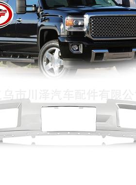 适用2015-2019西拉Sierra2500 3500HD前保险杠镀铬防滑板23178964