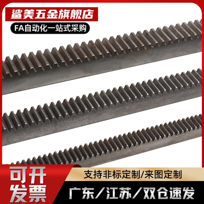 齿条 带沉头或螺纹孔0.5模 1模RGEAL LRGEA RGEASL RGEAS1.0N-100