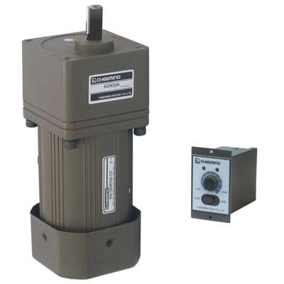 180W微型齿轮箱速电机单相马达380V6IK180GN/6GN5K220V可调速三相