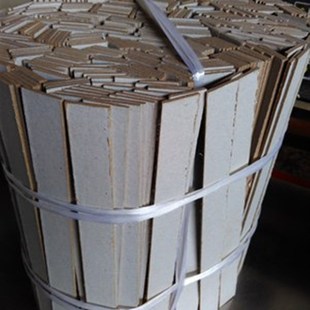 加厚条档案凭证装 文件图纸垫条 订垫纸板 订硬纸板夹条 500个装