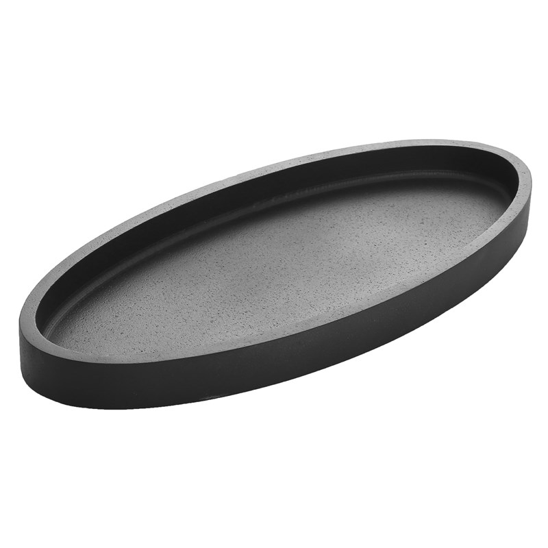 山水盆整块乌金石盆假山吸水石石材花盆创意微景观天然石头盆景