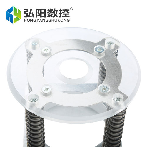 雕刻机全自动压板器皮革雕刻切割用压料器材料固定弘阳雕刻机配件