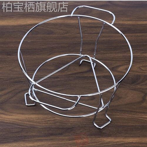 围炉煮茶支架双耳炭炉架子烤茶防烫铁架户外室内露营木垫烧烤炉网