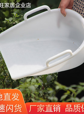 塑料手持簸箕撮箕大号农用加厚耐磨家用工具老式熟胶撮子畚箕畚斗