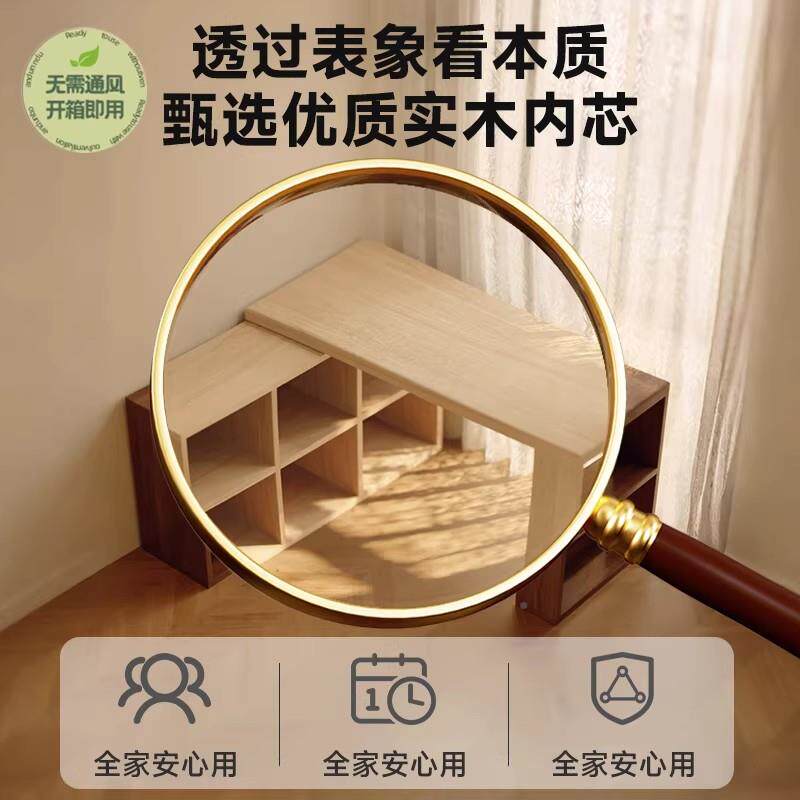 实双木书桌家用学习书架体aa30-010可伸一缩横厅沙发后长条桌桌子