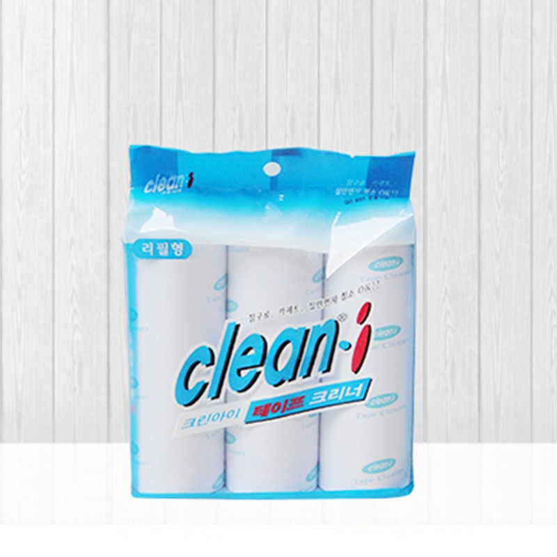 DIAN黛安戴安 韩国进口滚筒粘毛器灰尘头发丝清理滚刷芯三枚装中