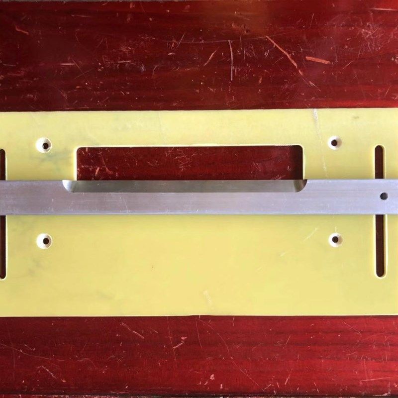 切割机45底板 石英石倒角改装定位靠山配件 云石机多功能树脂底座