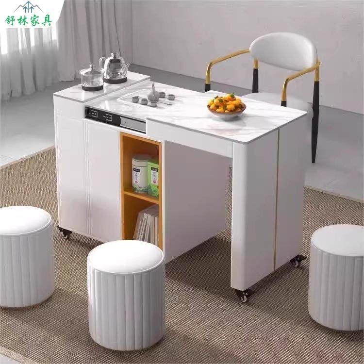 伸缩岩板茶桌多功能茶车小型可移动客厅阳台现代轻奢茶台泡茶桌,鲜花速递/花卉仿真/绿植园艺,割草机/草坪机,淘宝优惠券,粉丝福利购,淘宝优惠卷