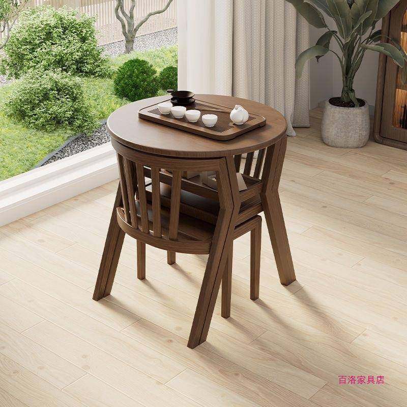 阳台休闲桌椅三件套实木套装茶桌一桌二椅组合圆桌小型喝茶小茶几,五金/工具,五金工具箱/五金收纳箱,淘宝优惠券,粉丝福利购,淘宝优惠卷