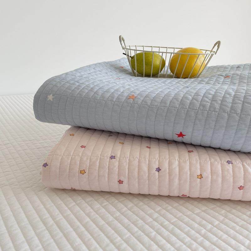 韩风小星星绗缝夹棉单人床盖两件套双面纯棉加厚床单软垫榻榻米++,五金/工具,五金工具箱/五金收纳箱,淘宝优惠券,粉丝福利购,淘宝优惠卷