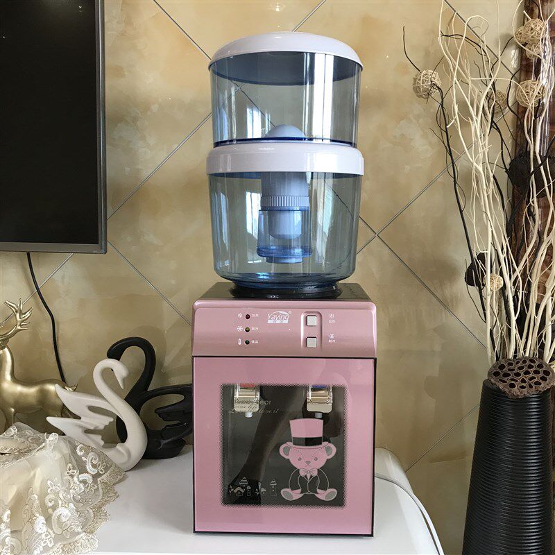 台式饮水机制冷制热冰温热家用配净水桶自来水过滤桶净水器可直饮