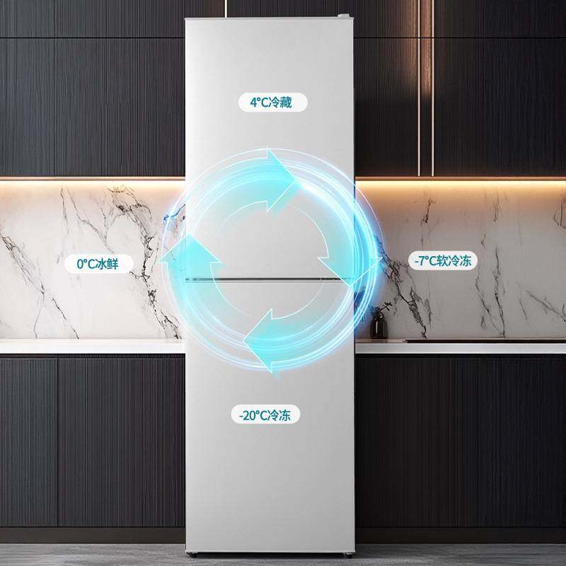 小冰箱家用小型宿舍租房用冰箱迷你省电办公室双门大冰箱一级节能