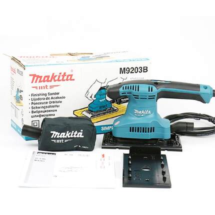 新品t无品牌/makiMa板9203B平式砂光机砂纸机打磨机木工砂纸片打