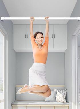 A5L窗F76T7HM75帘免打孔伸缩杆一整套卧室2飘遮光客窗厅遮阳布20