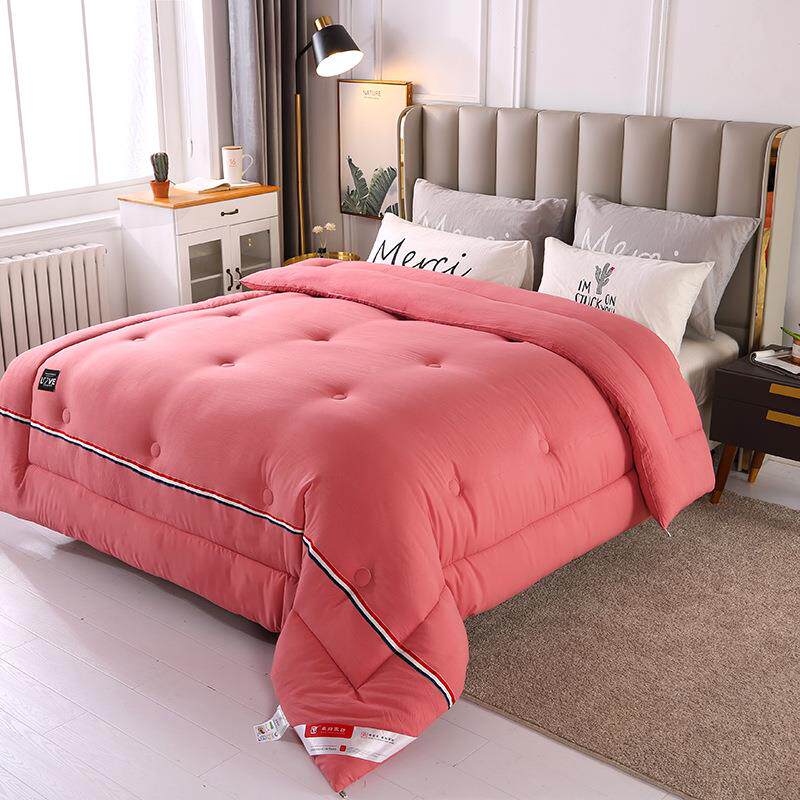 厂家定.羽制2025秋冬季棉YZG被丝被绒被子双人可芯丝棉被子