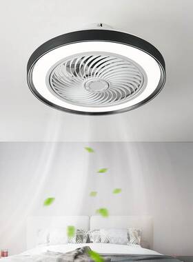 吸顶风扇灯现代简约卧室风扇灯带遥控家用客厅餐厅风扇吸顶灯578L