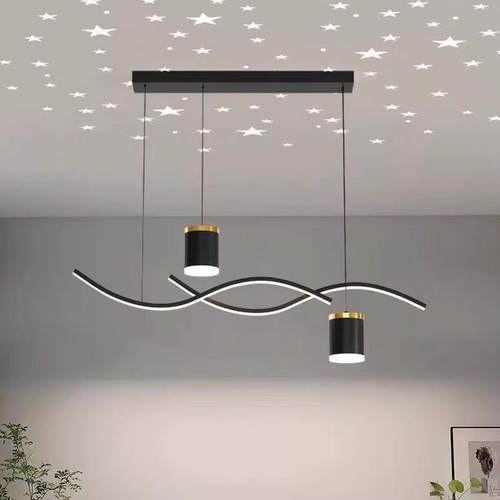 20客2新款现代简约轻新中5式厅餐厅吧台店铺奢网红极简PKE创意吊