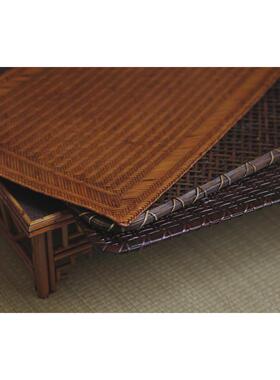 手工大漆编茶茶竹垫大漆手工日cl09876式榻榻米干泡茶席配件具茶