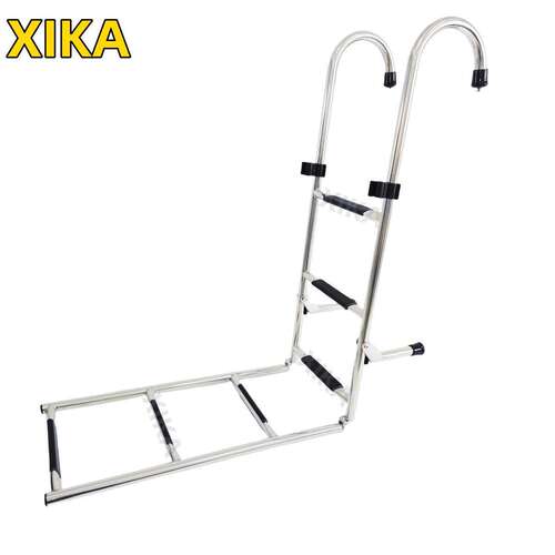 304不锈钢可折叠船用登船梯