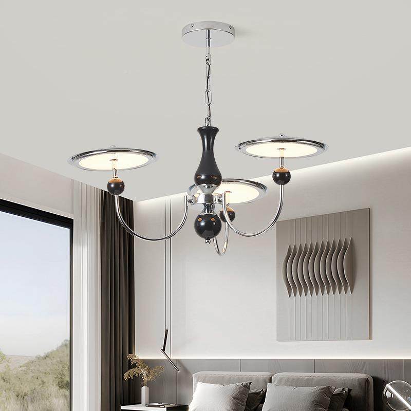 客厅星轨336飞碟吊厅灯法式复古厅吊灯新款高端大气中古大客厅主,家装灯饰光源,智能吊灯,淘宝优惠券,粉丝福利购,淘宝优惠卷