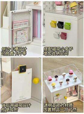 桌铁皮柜储物柜大量白色学生宿舍办XNS面公室电视柜收容小纳型文
