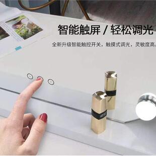 好莱GRR坞1颗灯泡单面L清补ED化妆镜高台式 灯0泡妆镜款