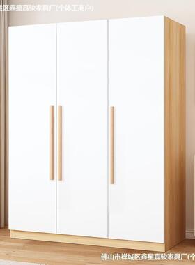 衣柜家卧室出租质房用经济型实mmy73392木儿童衣用工橱厂直销简易