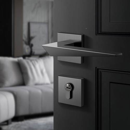 厂家售锌合金房门无品牌/锁室内静卧直室门锁家用木门通用型音锁