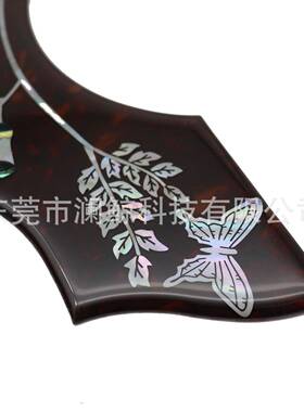 4041寸贝护板加厚鸟花民谣蜂吉吉他护板木他保护面壳板NGH防划伤
