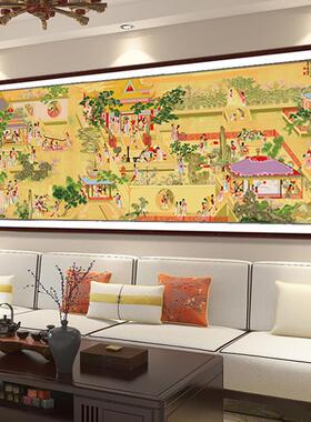 汉宫藏春FRJ晓图十字绣2025端新款线客厅经典收名画大幅高手工刺