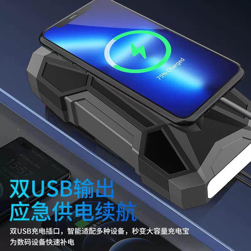 起跨境现货汽车电急启动电源动充电摩托应应急电F16源12V应急启动