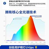 光谱客厅吸灯顶DAX儿童房奶油风卧室全护眼曲奇山云朵简约现代中