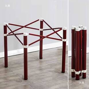 圆桌10人12人家用吃饭桌子大台面玻璃转盘圆桌腿食堂农村圆餐桌