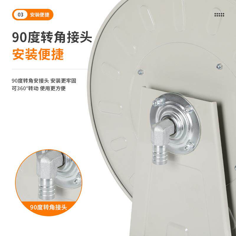 加油机卷盘自动伸缩卷器管6无品牌/分1寸车汽柴油管10米1纳5米20