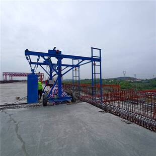 桥梁两侧外侧施工平台 防撞墙1-3吨桥梁外侧施工台车