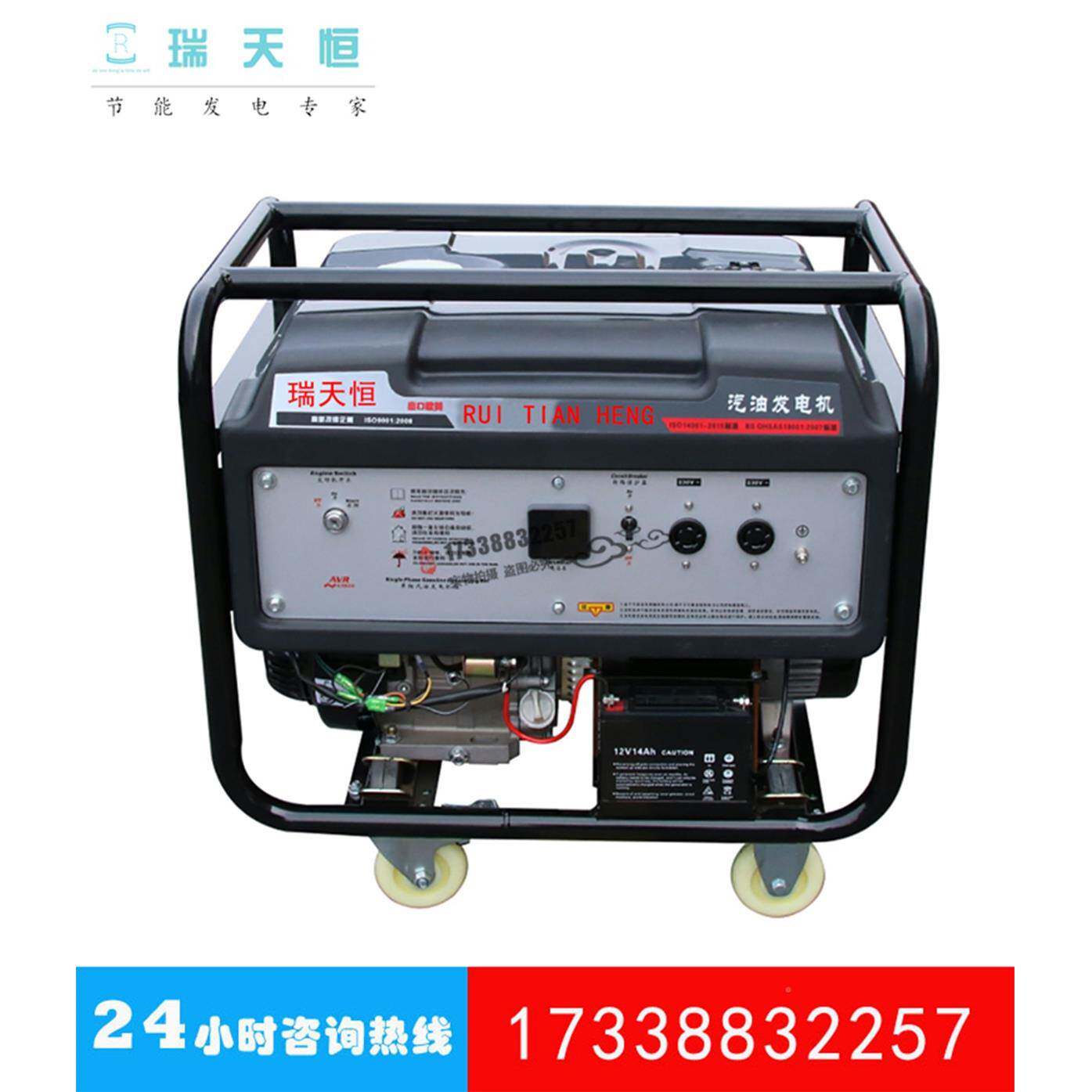 110kOXIw汽油发电机组13kva汽油发电机EF1230TE电动0单相220V/80V