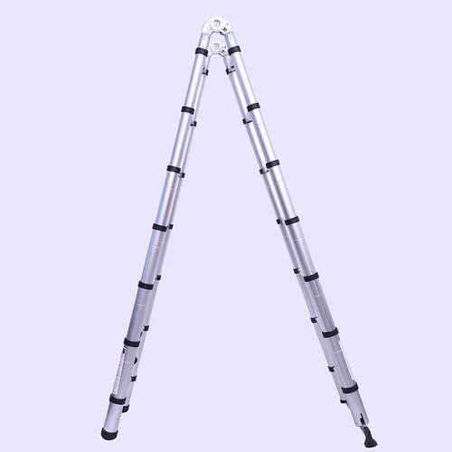 多功能人节合伸缩梯4.4米字铝金APT家关用竹节梯人字梯厂家直销