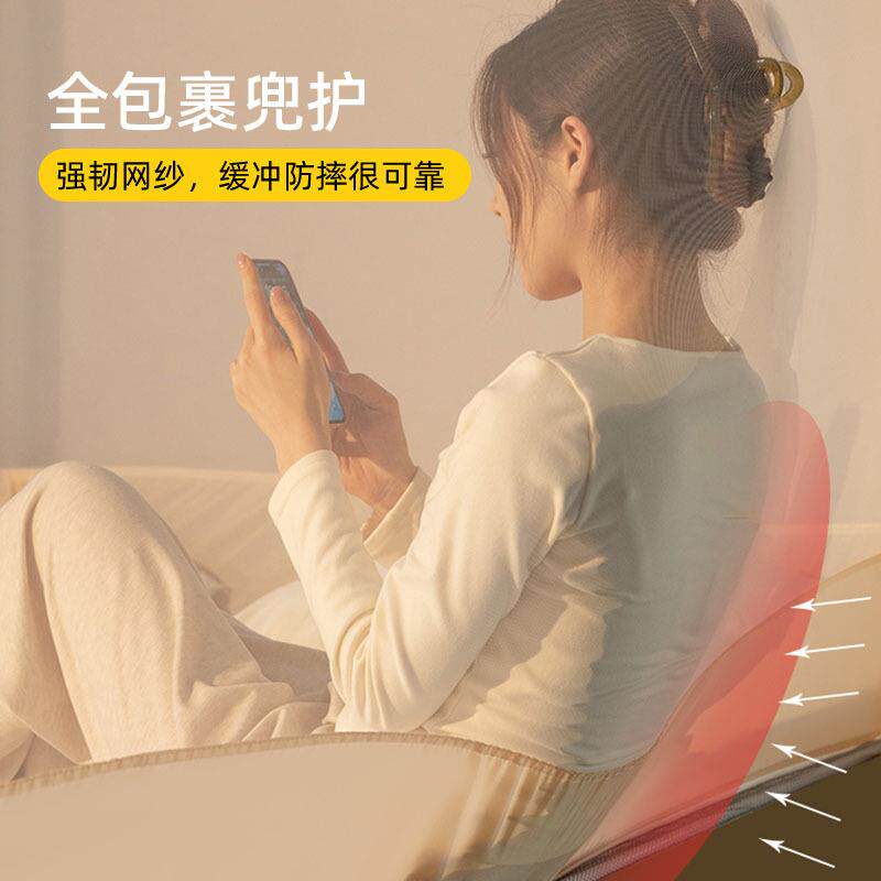 类母婴级防帐摔蚊多门坐床开式全包防尘加厚密防止A掉坐床蚊帐床