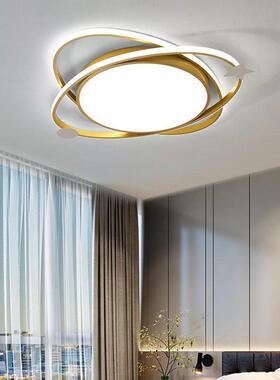 卧室灯代蓝色卡通超薄25年新款现l0ed儿童护眼家用2AAH智能吸顶灯