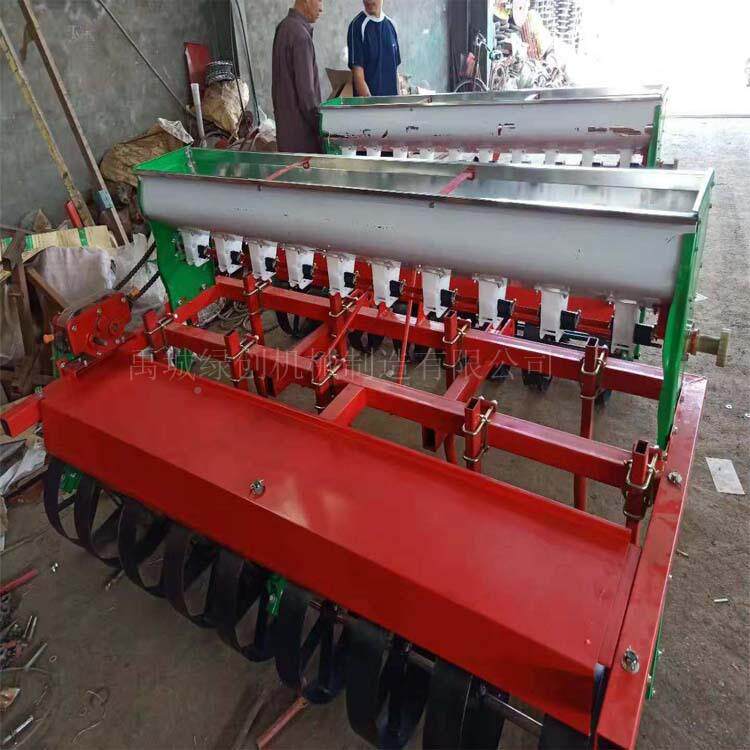 农用拖拉机带楼小麦播种腿点式小麦种机施肥播播种精播机小麦种植