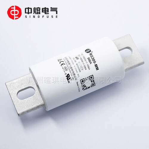 西安中熔RS09-M新能源汽断器熔1000V快速直流充M电VKN桩车熔断器