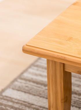 楠学竹榻米小茶榻GYY几家用炕桌实木方桌正方形炕上桌习矮饭桌飘