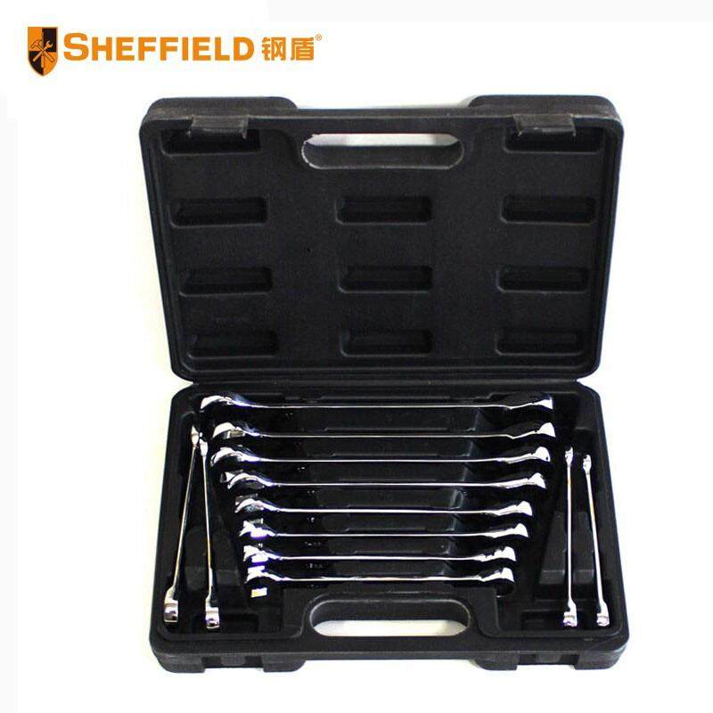 SHEFFIE件LD/S01801HE8扳套精抛光棘开两用加长快（6塑盒）