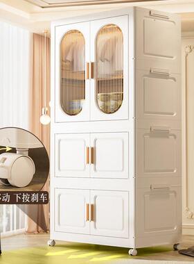 免安装折叠式双开门柜家用卧室儿童SXS衣柜宝宝玩纳具衣服柜储物