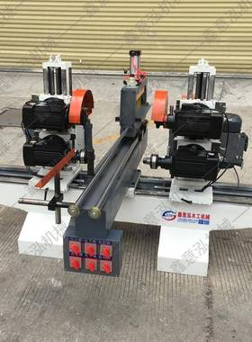 木工2机M械JX42433A双端出榫铣机双头齐头断截料锯手料动五碟出榫