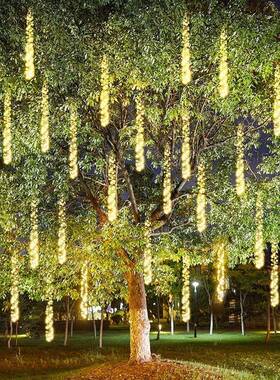 太水阳能灯户庭院灯天外黑自动亮工程MNL亮LED鞭炮灯化流灯