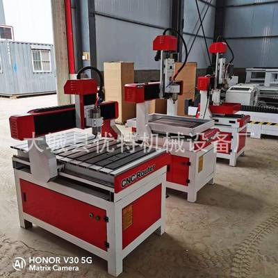 电脑数控孔铜铝刻机铜材印章石雕雕GAU刻机金属打钻孔数控雕刻机