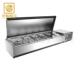 广州披厂家直台销桌上型萨柜式 VRX1400不锈钢沙拉小型沙拉台台冷
