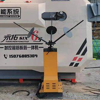 全弯自动数控弯机型钢筋折弯冲孔机数控箍永ECM拓6大号箍机
