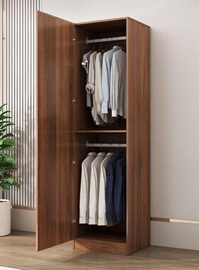 单门简衣柜卧室阳单人储物立柜现代新中式租台易木质RXY衣橱出房